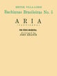 Aria from Bachianas Brasileiras No. 5 Orchestra sheet music cover